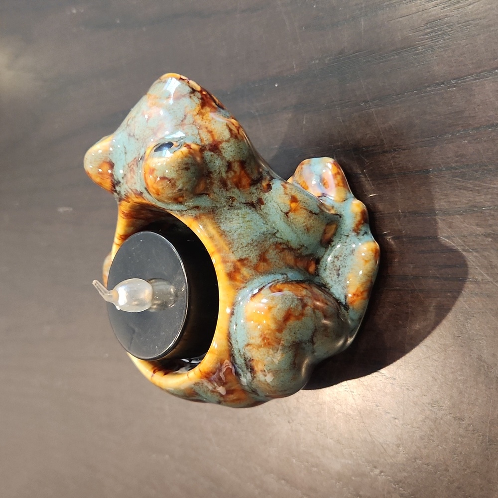PIER 1 Import Frog Tealite Holder, NEW - Picture 16 of 16